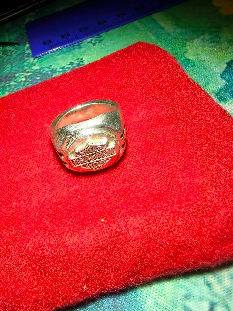 harley davidson ring, 18 tot 19, Verzenden, Nieuw, Dame of Heer