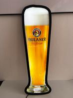 Paulaner Weißbier Lichtbak lichtreclame Uniek Reclameobject, Ophalen of Verzenden, Zo goed als nieuw, Lichtbak of (neon) lamp