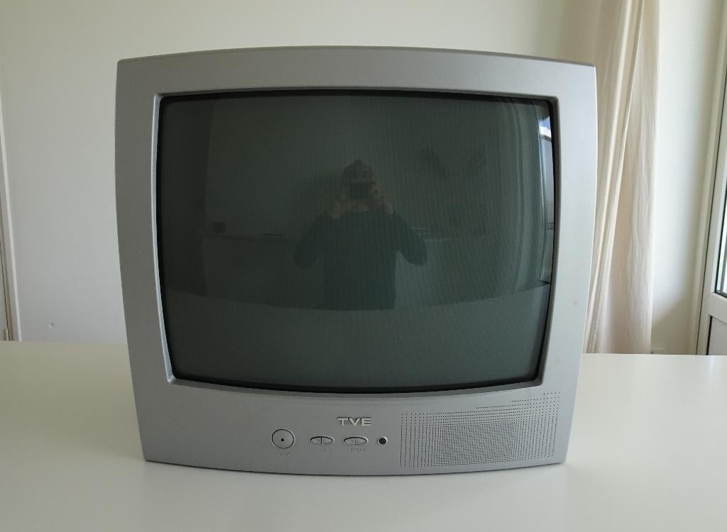 Vintage CRT Televisie - Ideaal voor Retro Games, Audio, Tv en Foto, Ophalen, Zo goed als nieuw, 40 tot 60 cm, Overige merken