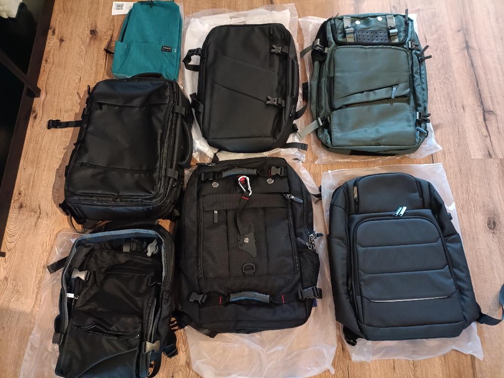 Diverse nieuwe stevige laptoptassen Nieuw, Computers en Software, Laptoptassen, Ophalen of Verzenden, 16 inch, Nieuw, Rugzak