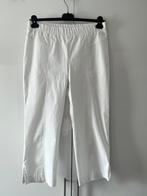 🌷Vlotte witte stretch broek van Samoon by Gerry Weber 42 44, Kleding | Dames, Verzenden, Wit, Maat 42/44 (L), Zo goed als nieuw