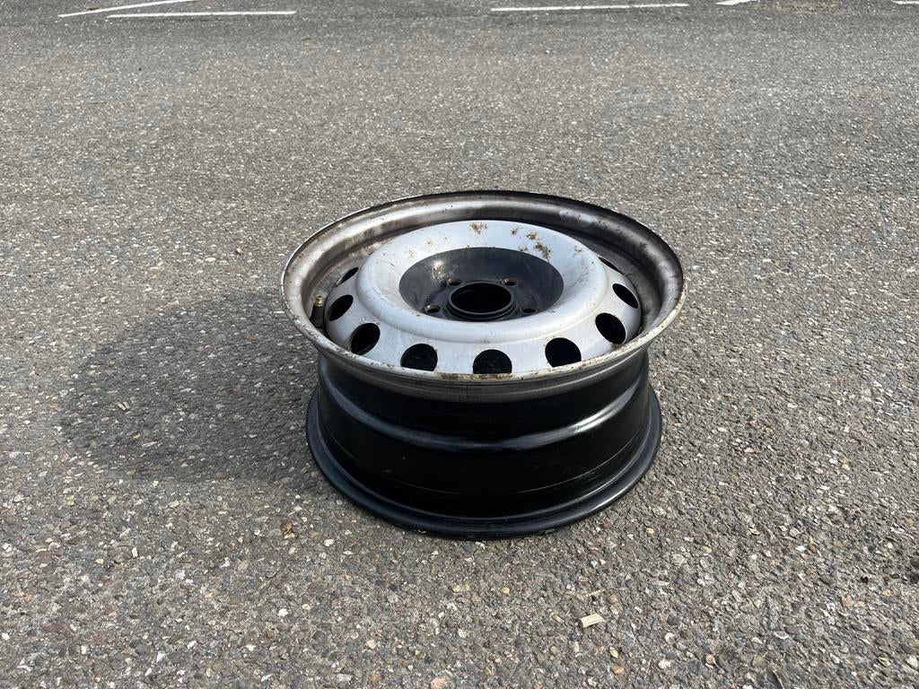 4 Stalen velgen 15 inch voor o.a. Citroën Jumpy / Fiat Scudo, Ophalen, 15 inch, Velg(en), All Season
