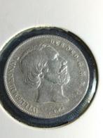 1/2 gulden 1868 Willem 3, Ophalen of Verzenden