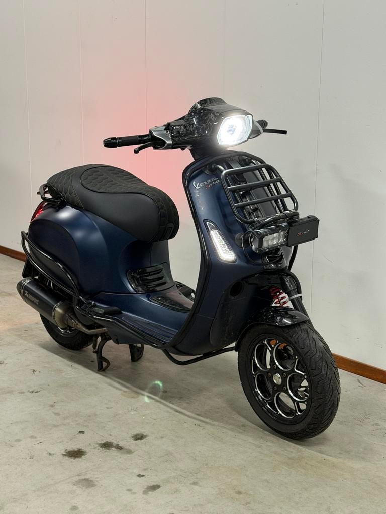 VESPA SPRINT 125cc FULL Malossi! Akra! Carbon! SIP! Macrus!, Ophalen of Verzenden, Zo goed als nieuw, Overige modellen