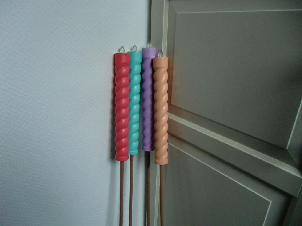 Nieuw Tuinfakkels op zonne energie tuinlampen 24 stuks, Ophalen of Verzenden, Nieuw