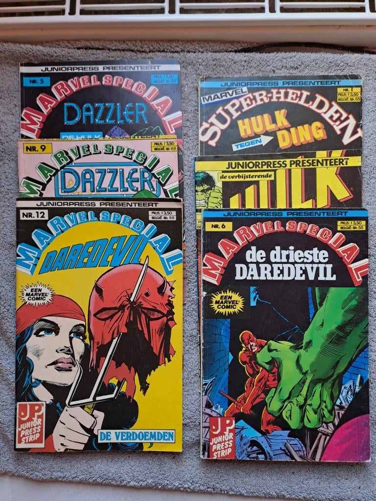Marvel Special Comics: Dazzler, Hulk, Daredevil, Gelezen, Amerika, Diverse Marvel auteurs, Ophalen of Verzenden
