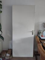 Opdekdeuren rechtsdraaiend 201,5cm hoog en 73 en 83cm breed, Doe-het-zelf en Verbouw, Deuren en Horren, Ophalen, Hout, Binnendeur