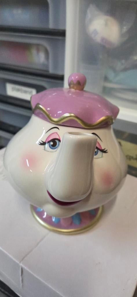 Disney Theepot Mevrouw Tuit, Ophalen of Verzenden