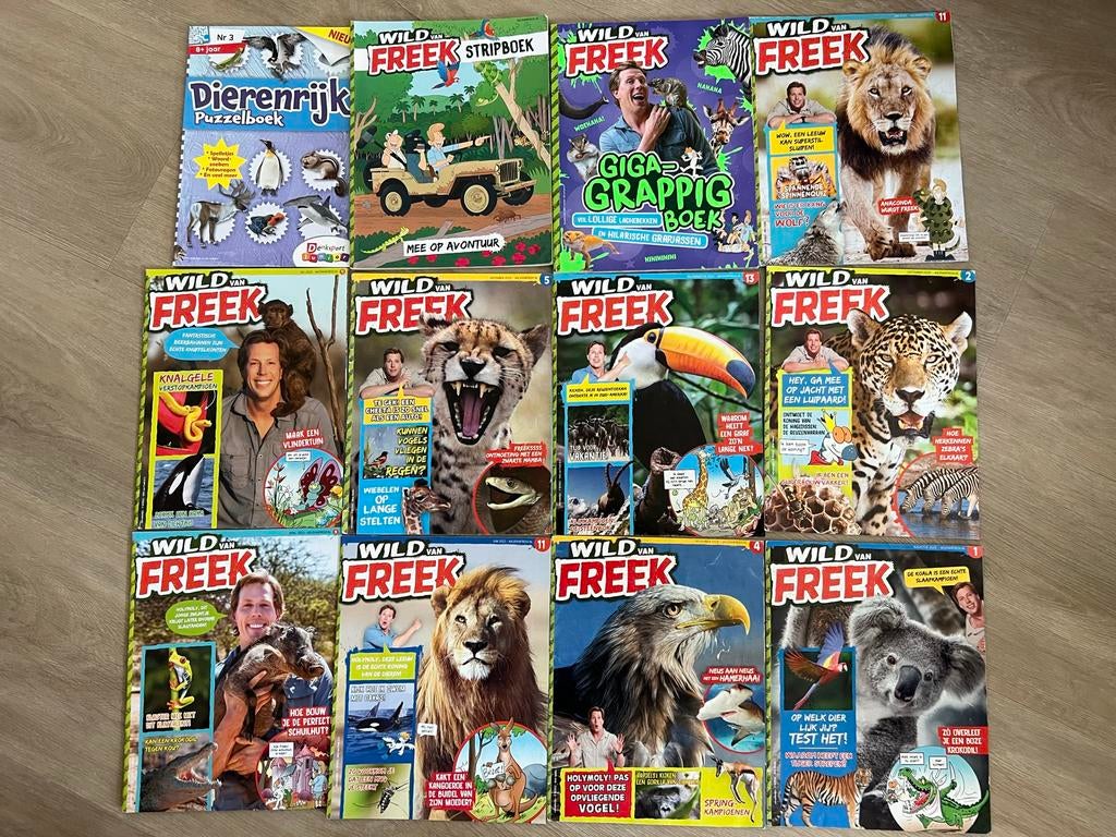 Wild van Freek magazines en strip, Boeken, Tijdschriften en Kranten, Ophalen of Verzenden, Gelezen, Wetenschap en Natuur