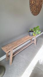 Steigerhouten bankje - glad geschuurd, Ophalen, Zo goed als nieuw