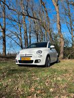 Fiat 500 0.9 80pk Twinair Turbo 2014 Wit, Auto's, Voorwielaandrijving, Leder en Stof, Origineel Nederlands, Handgeschakeld
