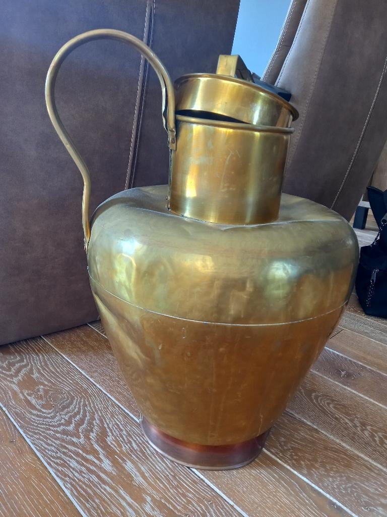 Koperen pot, Ophalen of Verzenden, Koper