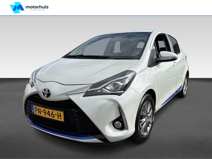 Toyota Yaris 1.0 VVT-i 69pk 5D Design Red, Auto's, Toyota, Te koop, Yaris, ABS, Achteruitrijcamera, Airbags, Airconditioning, Alarm