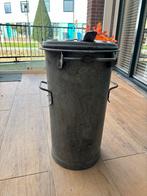 Vintage metalen prullenbak - SULO, Huis en Inrichting, Woonaccessoires | Prullenbakken, Ophalen, Gebruikt, 30 tot 40 liter, Metaal