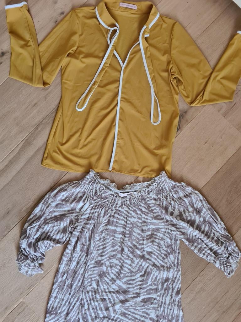 Studio anneloes 2 blouses maat S, Kleding | Dames, Pyjama's, Ophalen of Verzenden, Zo goed als nieuw