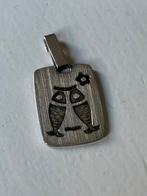 Hanger sterrenbeeld vissen zilver 835 vintage, Ophalen, Gebruikt, Zilver