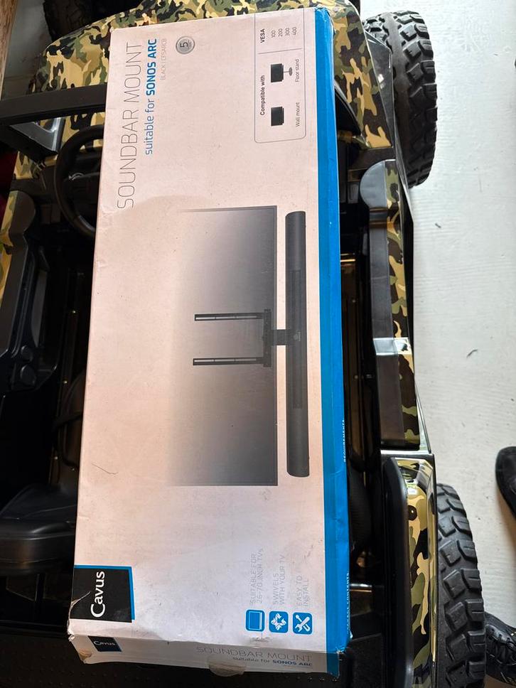 Cavus Soundbar Beugel voor Sonos Arc - Nieuw in doos, Audio, Tv en Foto, Televisie-accessoires, Nieuw, Ophalen