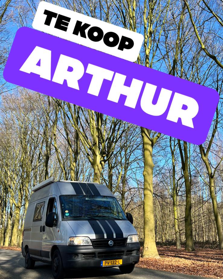 Te koop: Fiat Ducato Camper | Arthur!, Buscamper of Camperbus, Fiat, Koelkast, Tot en met 2