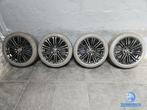 7-8mm! Originele Audi A5 B9 8W 18 inch zwarte velgen 5x112 w, Auto-onderdelen, Banden en Velgen, 18 inch, -, -, Banden en Velgen