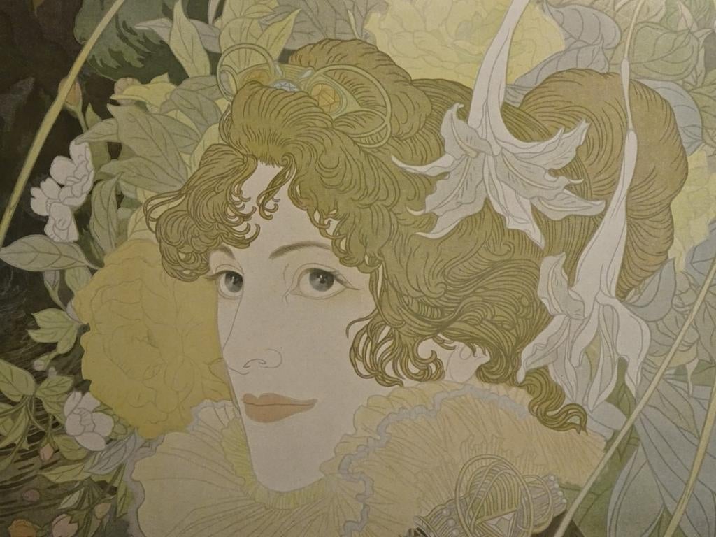 Originele typogravure Georges De Feure, Ophalen of Verzenden