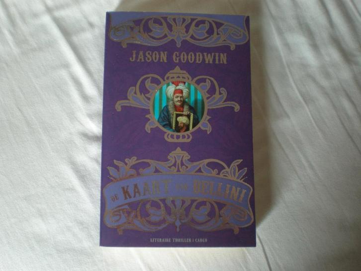 Boek. Misdaadroman. De kaart van Bellini. Jason Goodwin., Boeken, Thrillers, Gelezen, Ophalen of Verzenden