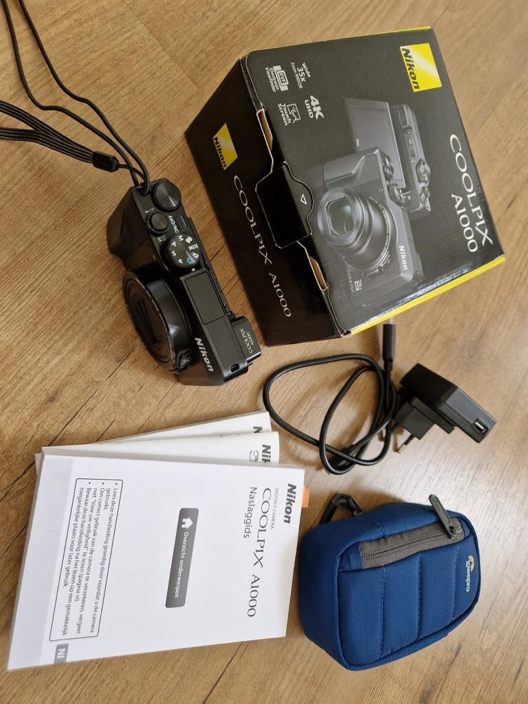 Nikon COOLPIX A1000 digitale camera, Audio, Tv en Foto, Fotocamera's Digitaal, Ophalen of Verzenden