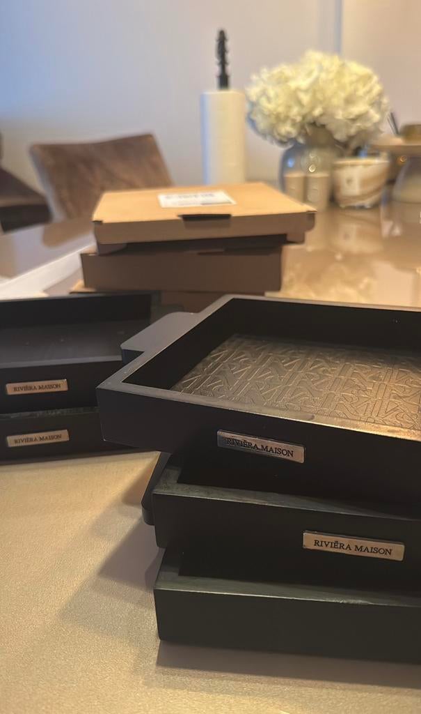 Riviera Maison Identity Mini Dienblad 6x, Huis en Inrichting, Woonaccessoires | Dienbladen, Ophalen of Verzenden, Zo goed als nieuw