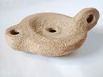 Oude olielamp - bodemvondst, Antiek en Kunst, Ophalen of Verzenden