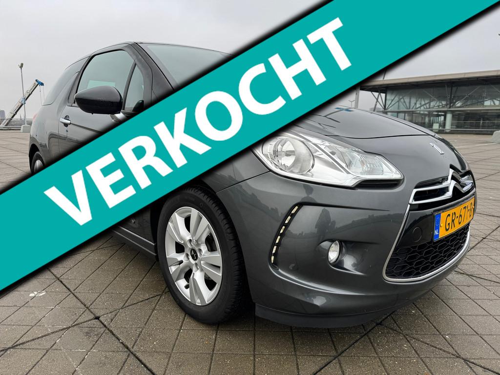 DS 3 1.2 PureTech Business CRUISE CLIMA NAP TREKHAAK MMEDIA, Voorwielaandrijving, Gebruikt, 82 pk, Leder en Stof