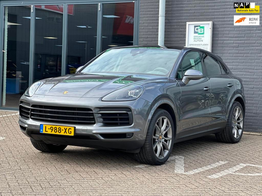 Porsche Cayenne Coupé 3.0 E-Hybrid/PANO-DAK/LEDER/CAMERA/NL, Auto's, Porsche, Automaat, Cayenne, 14 kWh, Gebruikt