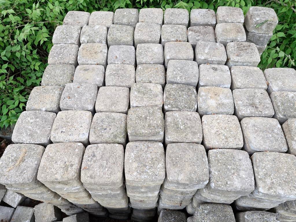 betonklinkers 11x11cm, gratis op te halen, Ophalen, Gebruikt, 10 m² of meer, Beton