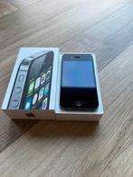 Apple Iphone 4S zwart 8GB incl. doos, Telecommunicatie, Mobiele telefoons | Apple iPhone, Gebruikt, Zwart, Ophalen of Verzenden