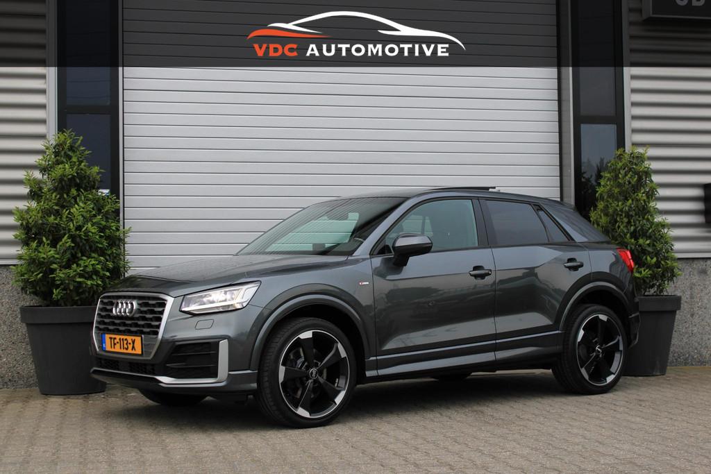 Audi Q2 1.4 TFSI S-Line Pano | Camera | Keyless | Rotor Velg, Auto's, Gebruikt, 4 cilinders, 150 pk, Leder en Stof