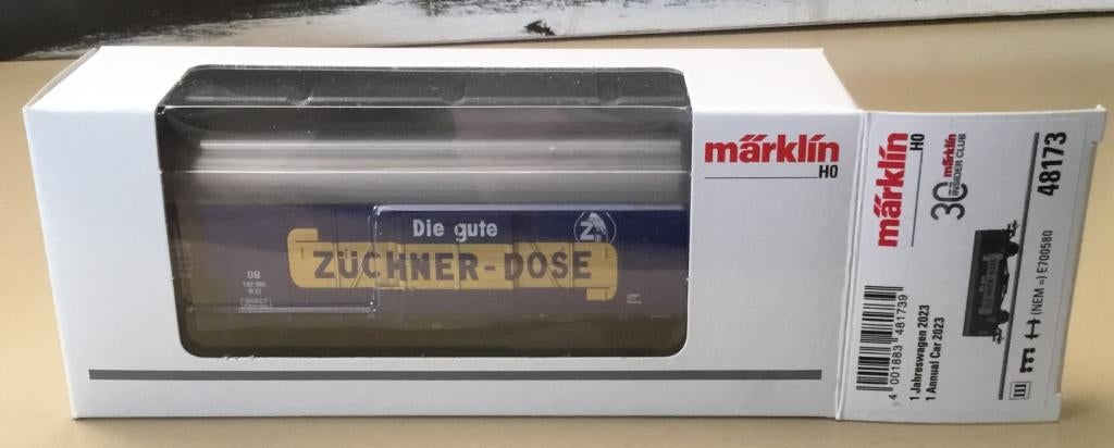 MäRKLIN H0 # 48173.23701 INSIDERWAGEN 2023 N in OVP € 14,00, Wisselstroom, Ophalen of Verzenden, Märklin, Nieuw
