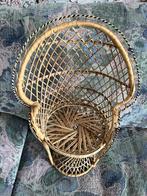 Poppenstoel, rotan pauwstoel, Verzamelen, Poppen, Ophalen, Zo goed als nieuw, Accessoires