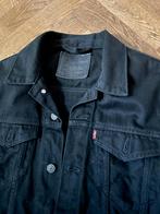 Levi's black trucker jacket, Ophalen of Verzenden, Gedragen, Zwart