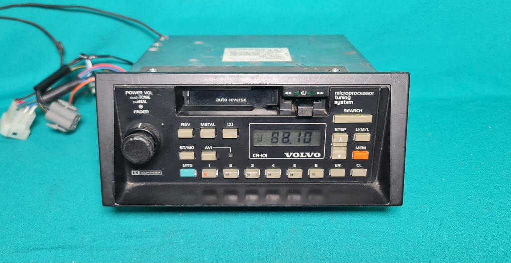 Volvo sr-201 casssette receiver, Auto diversen, Autoradio's, Ophalen of Verzenden, Zo goed als nieuw