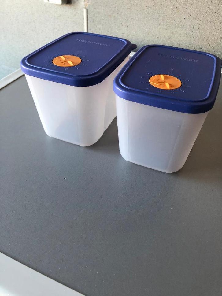 Tupperware datefresh dozen, Huis en Inrichting, Keuken | Tupperware, Gebruikt, Overige typen, Paars, Ophalen of Verzenden