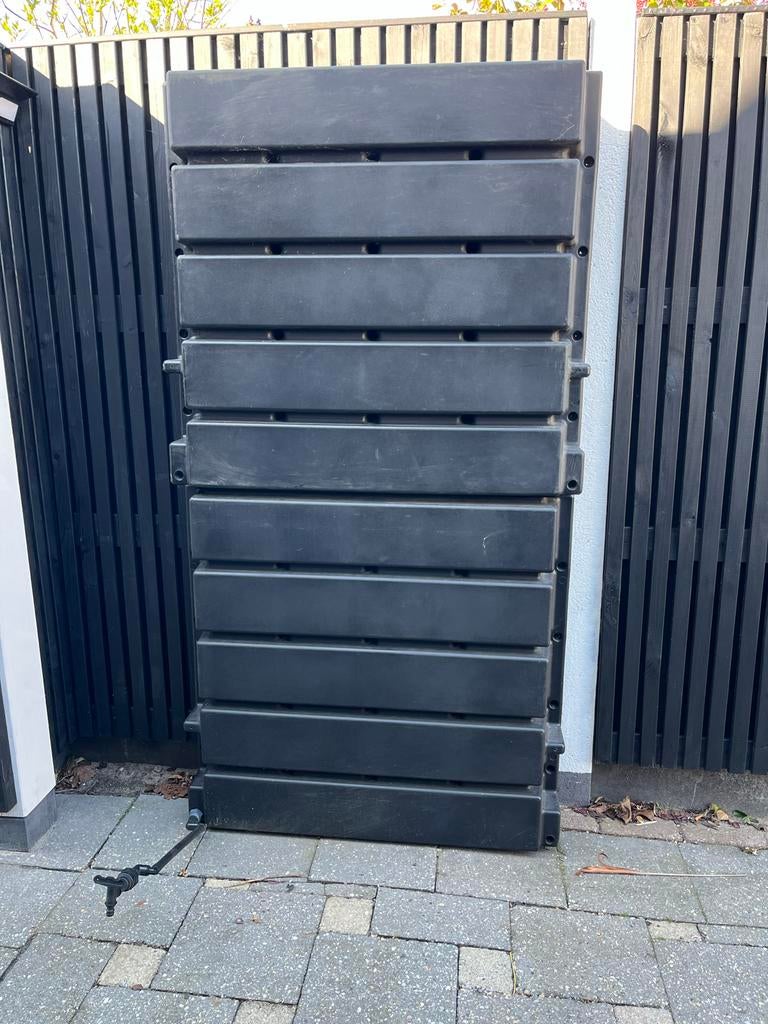 Rainwinner easy regenwater opslag regenton Nieuw! 360 L, Tuin en Terras, Regentonnen, Ophalen, Kunststof, Gebruikt, Met kraantje