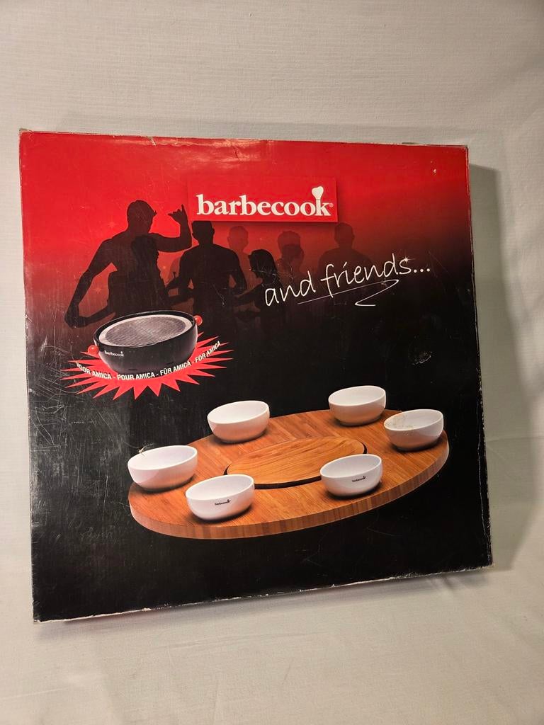 Barbecook Houten Draaitafel met 6 Bakjes, Ophalen, Gebruikt, Barbecook