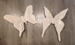 2x Manhattan Style Vlinder Fossiel, Ophalen, Zo goed als nieuw, Wanddecoratie