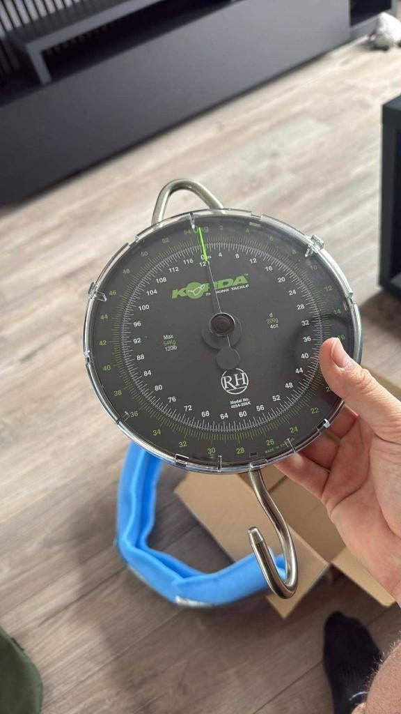 Weegklok Korda + Trakker Weigh Tripod Weegstatief, Watersport en Boten, Ophalen, Gebruikt, Overige typen