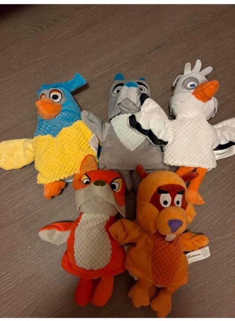 Fabeltjes krant poppenkast poppen, Ophalen, Nieuw, Overige typen