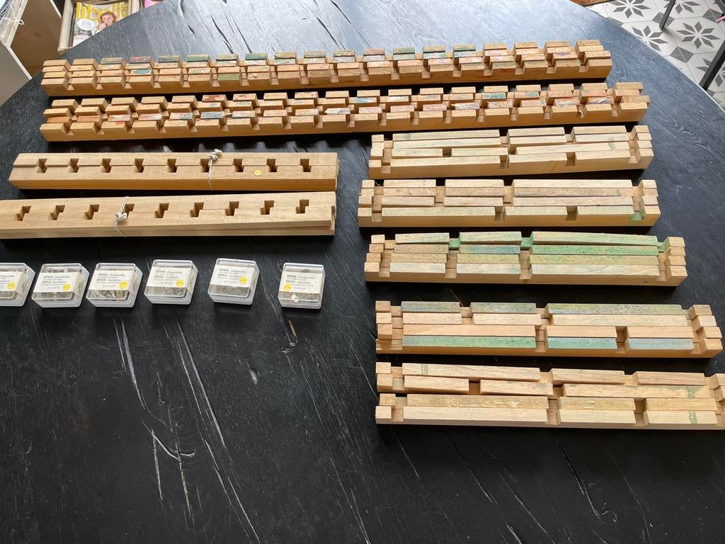 Spanramen, Ophalen, Gebruikt