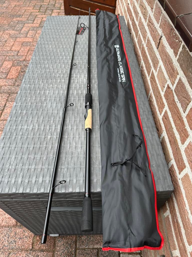 Ultimate spinhengel met molen, Watersport en Boten, Hengelsport | Roofvissen, Ophalen, Nieuw, Complete set