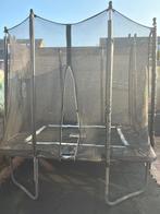 SPRING trampoline rechthoek, Ophalen, Gebruikt