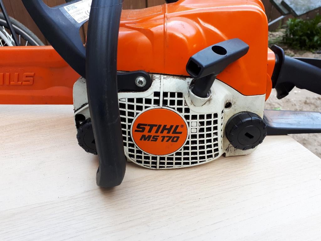Stihl MS170 Kettingzaag Motorkettingzaag Benzine, Ophalen, Gebruikt