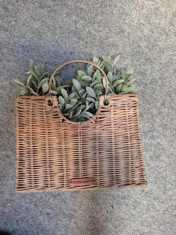 Bestekmand rattan van Riviera Maison, Ophalen of Verzenden, Zo goed als nieuw, Rechthoekig, Riet