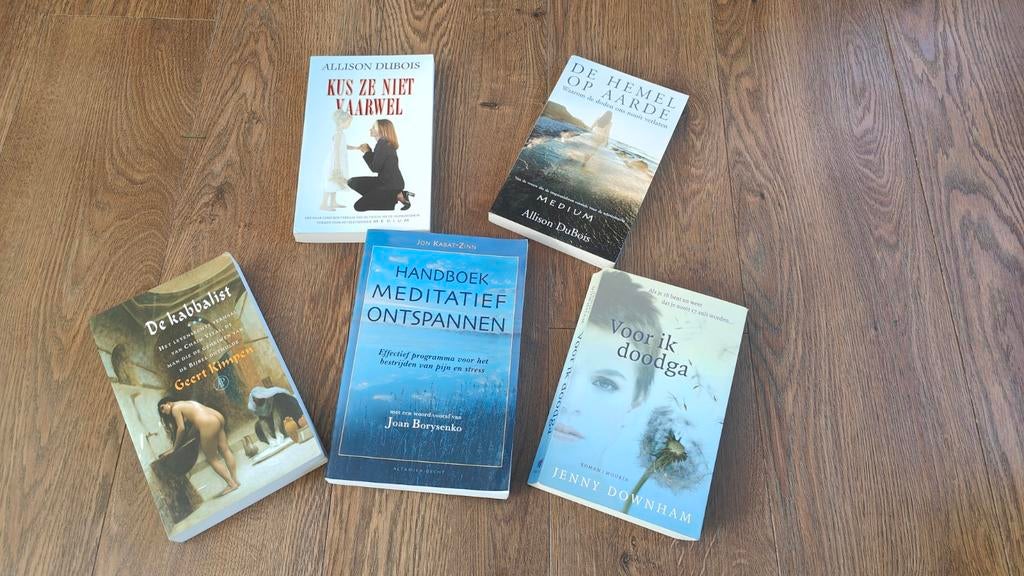 Boeken van Allison DuBois, Geert Kimpen, Jon Kabat-Zinn, Boeken, Ophalen of Verzenden