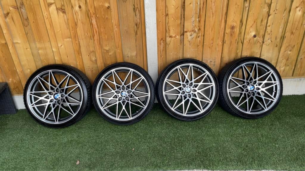 5x120 19inch BMW velgen all-season banden, Auto-onderdelen, Banden en Velgen, Ophalen, 19 inch, Zomerbanden
